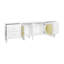 Allgaier Unfinished TV Stand for TVs up to 78"