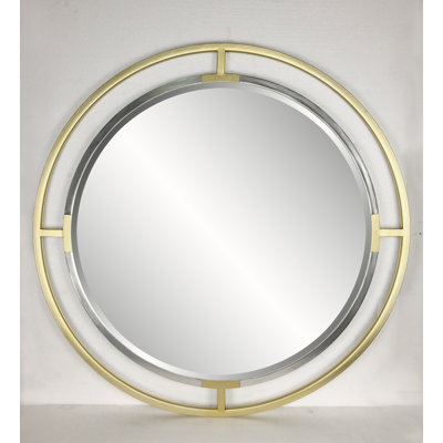 Metal Round Wall Mirror