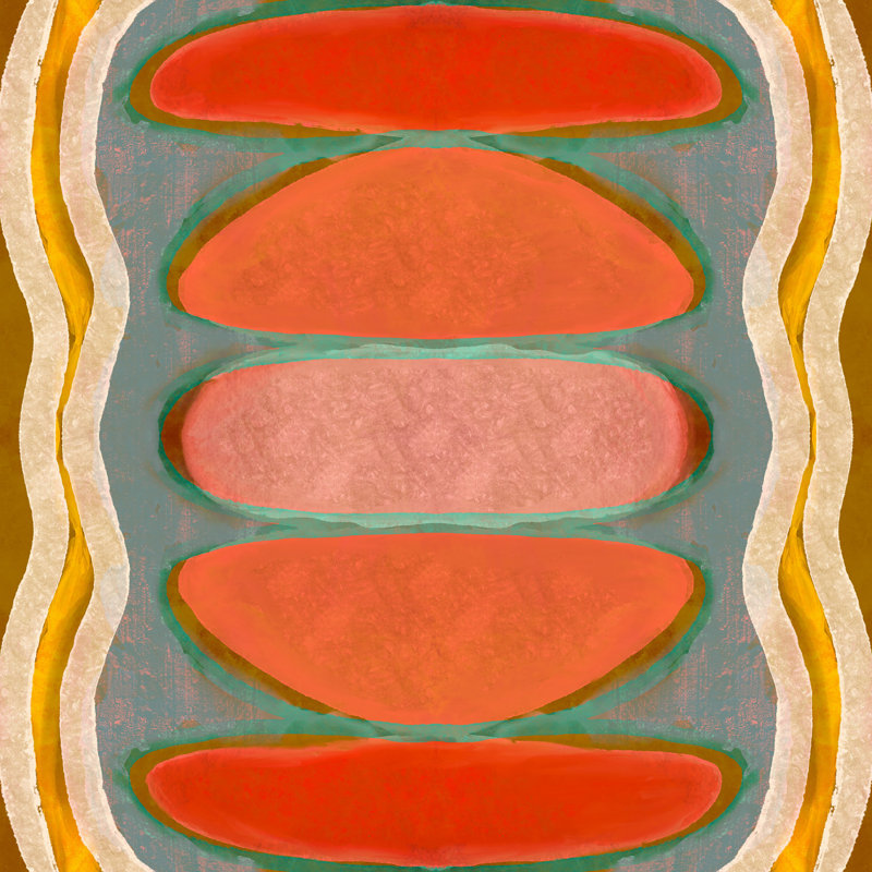 " Sewzinski Soften The Edges ", 36" H x 36" W  