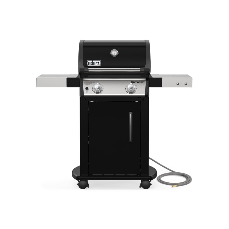 Weber Spirit E-215, noir, Gaz naturel