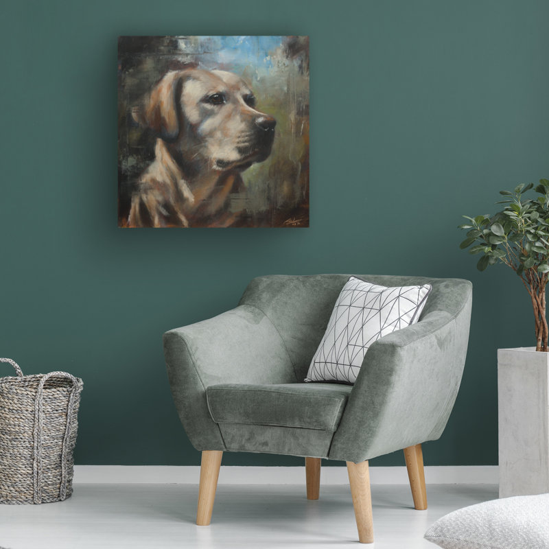 Art sur toile John John, H 14 po x l 14 po