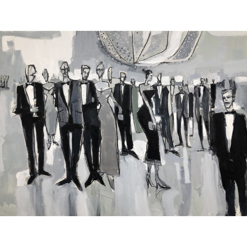 Just Pretend Print by Carlos Davilla Rinaldi, 17.25" H x 21.25" W x 0.875" D