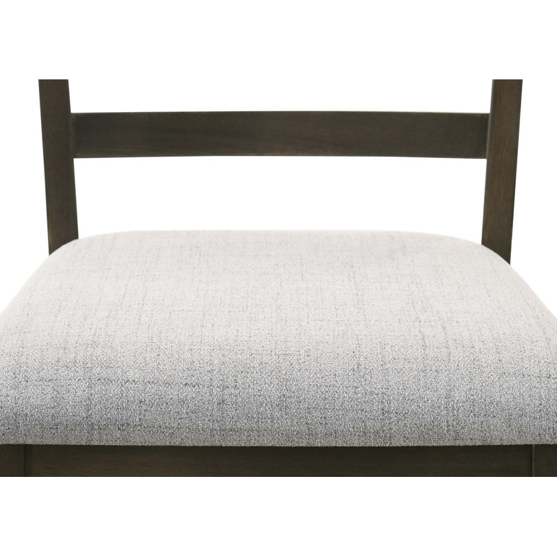 Chaise de salle à manger rembourrée 2pc