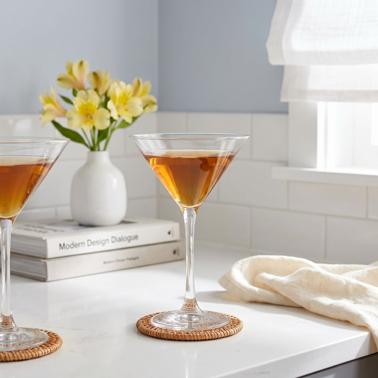 Merlot Martini Glass