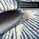 NICOLE MILLER NEW YORK Kendall Fluted Geo Handcrafted Wool Area Rug Navy Blue