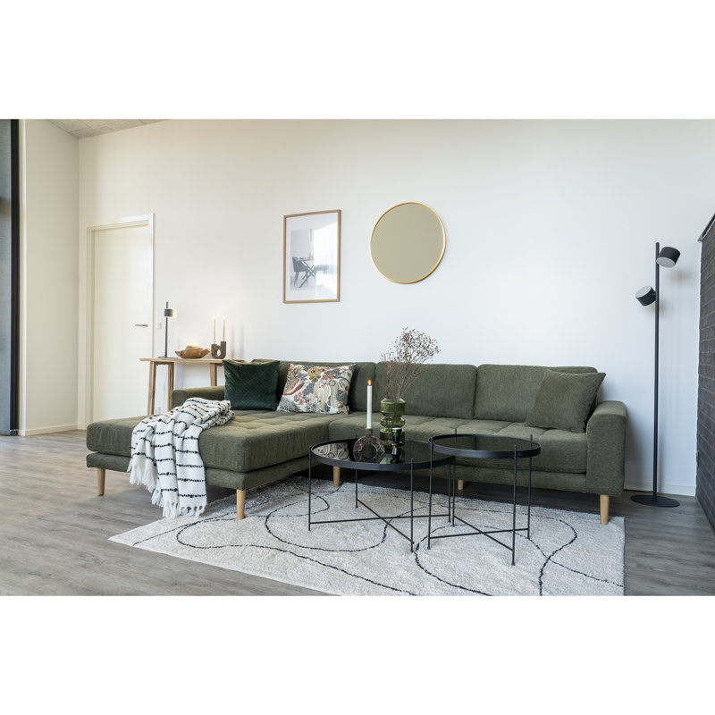 Rosalez Abstract Cotton Area Rug, Rectangle 160 x 230cm