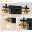 Éclairage pour meuble-lavabo carré en verre-122257476-122257479-122257481
