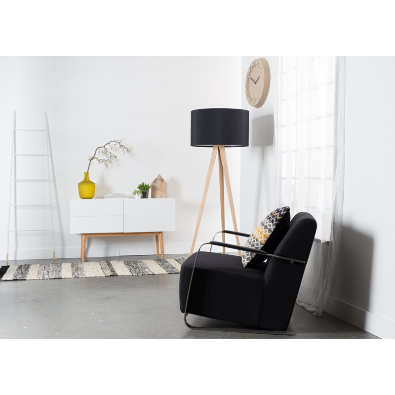 Tripod Floor Lamp, Black