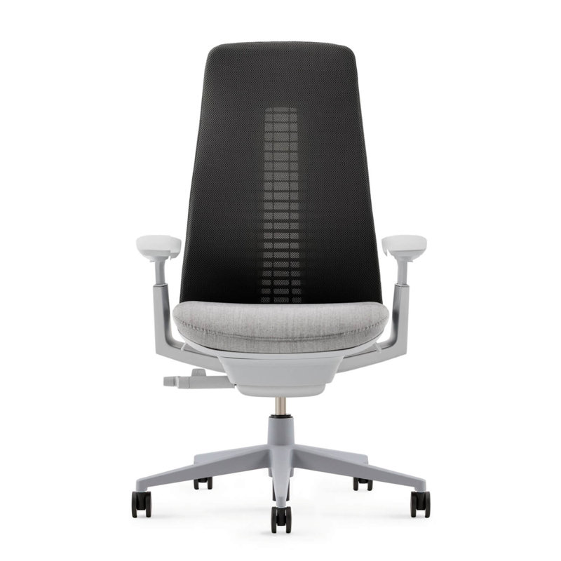 Haworth Fern Mesh Task Chair, No, River Rock