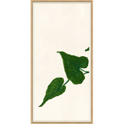 «Ivy I» par Susan Hable - Peinture encadrée sur papier