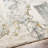 Abstract Machine Made Power Loomed Polyester Area Rug in Olive/Aqua/Beige-957728960