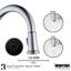 Évier de cuisine à double cuve encastrée avec robinet 33 po x 22 po 50/50 Karran Quartz-70084815