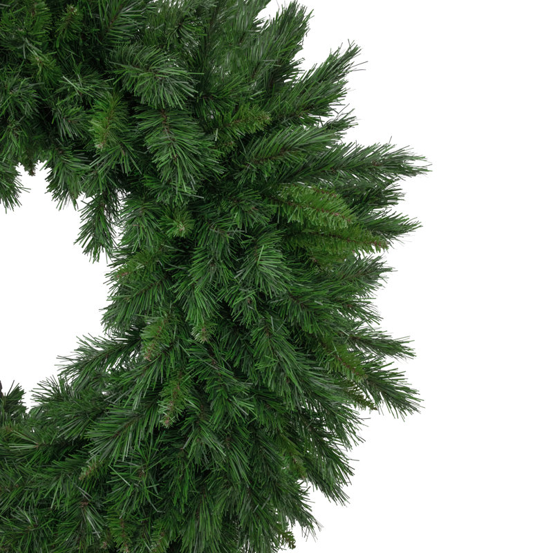 Couronne de Noël artificielle Lush, H 36 po x l 36 po x P 4 po