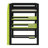 Multifunctional Loft Bed with Integrated Workstation, Side Organization Rack, Extensive Shelving, and Customizable RGB Lighting-189461109