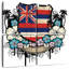 Drapeau floral Borges Hawaii