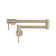 Modern Faucet Stylish Two-Handles Wall Mount with Single Hole Pot Filler