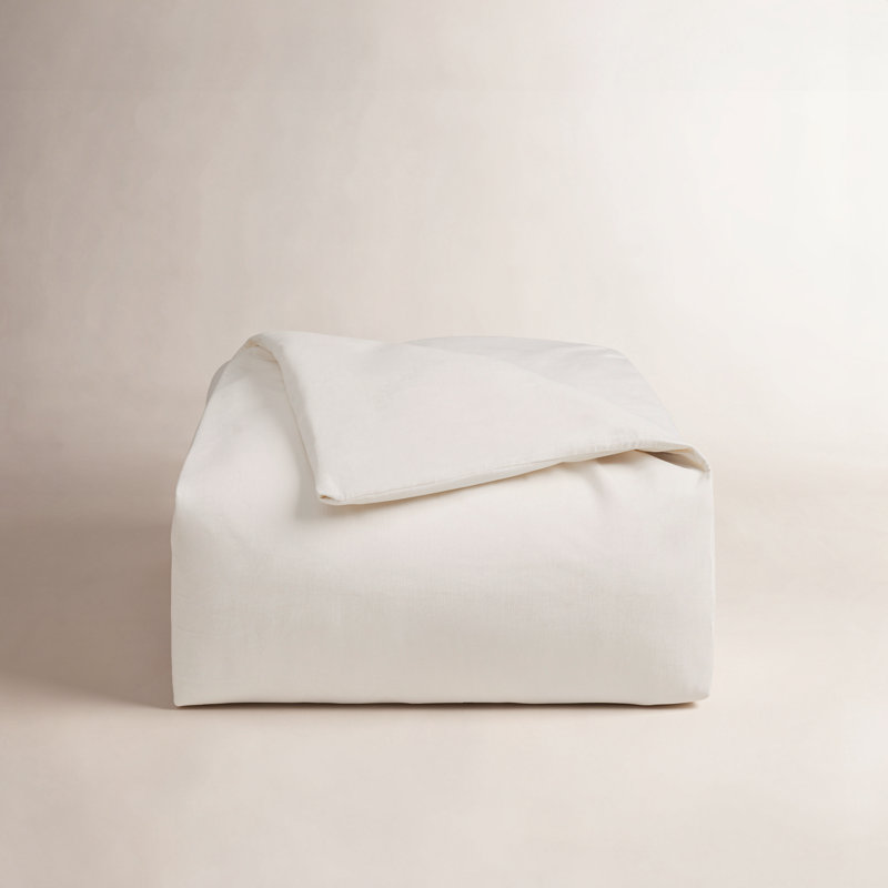 Valletta Duvet Cover Set, Queen Duvet Cover + 2 Standard Shams, Cream