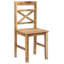 Fritch 44cm H Side Chair in Brown