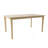 Modern Scandinavian Rectangular Wood Dining Table-295152604