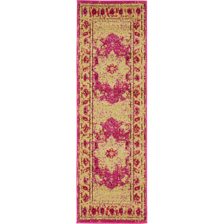 Eddins Washable Oriental Indoor Rug