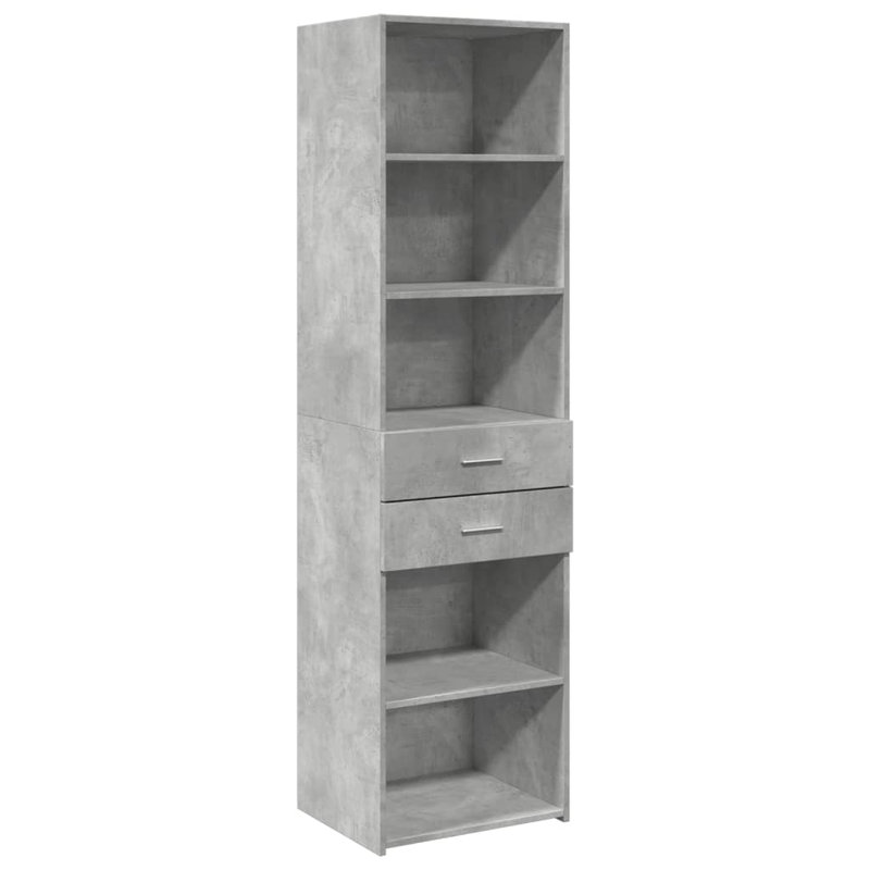 Allande 50cm Sideboard, Concrete Grey