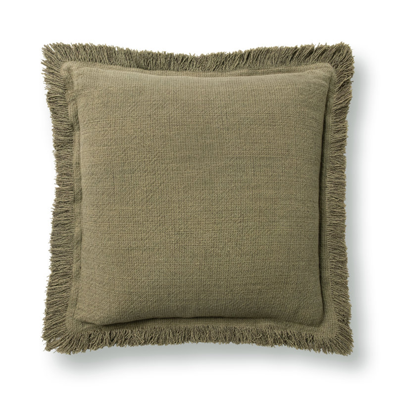 Lauren  Cotton Blend Throw Pillow