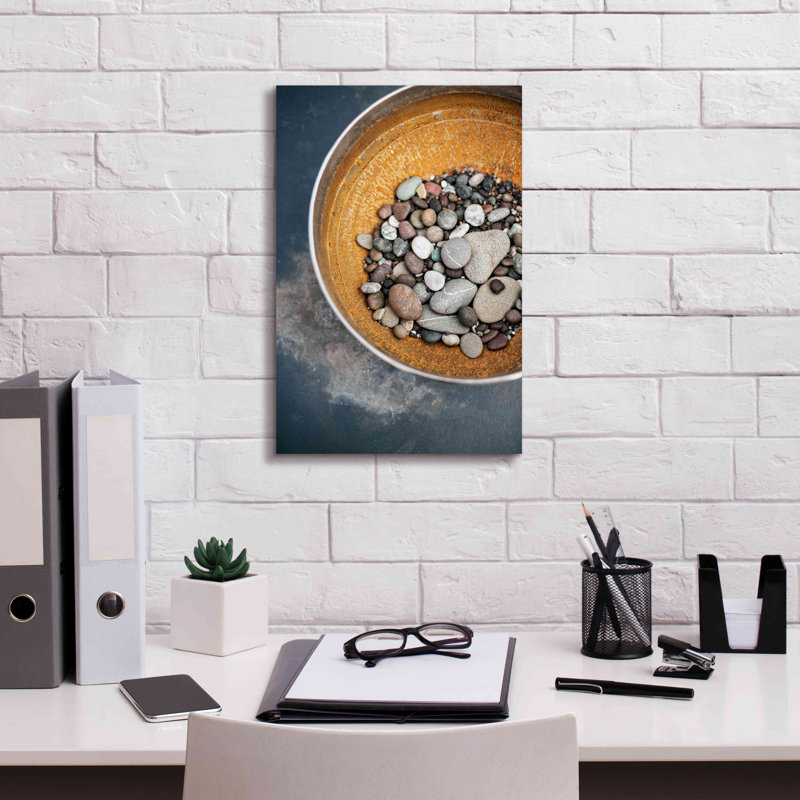 «Elemental» par Elena Ray, art mural sur toile, H 18 po x l 12 po x P 0,75 po