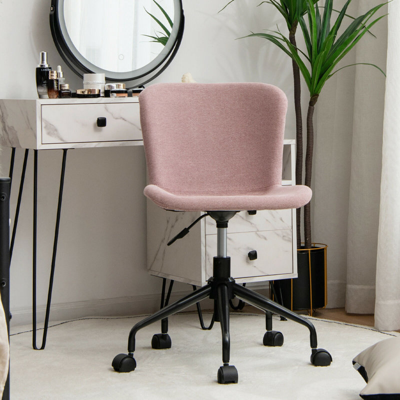 Chaise de travail, Rose