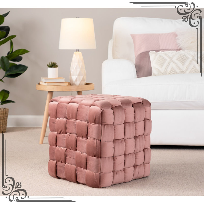 Upholstered Velvet Cocktail