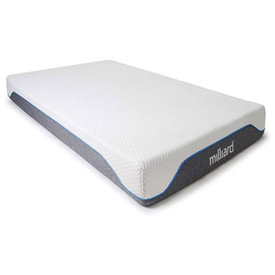 Milliard Gel Memory Foam Mattress, 20cm Foam, Medium Firm