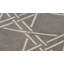 Tapis gris de haute qualité noué à la main