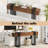 63 Inch Long Console Table, Extra Thick Industrial Sofa Table Behind The Couch Rectangular Entryway Table For Entrance Hallway Living Room, Entire Top Board & 4-pipe Legs-181800027-181800025