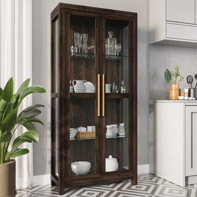 Merthie China Cabinet 31.5'' W