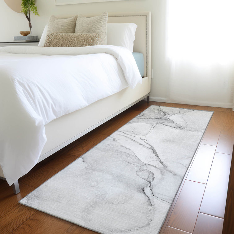 Alfonzo Washable Abstract Indoor / Outdoor Rug