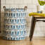 Bidwell Plastic and Fabric Laundry Bag