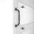 Black Steel Handle/Pull-70954493