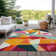 Machine Washable Indoor/Outdoor Cinead ACN1666 Ivory Rug