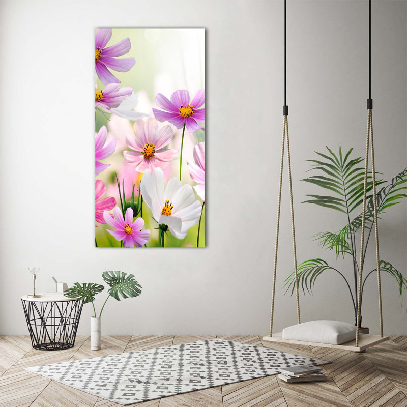 Field Flowers - Wrapped Canvas Print
