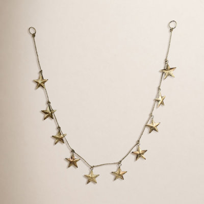 Arly Brass Bell Garland