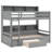Jermarion Kids Twin Bunk Bed with Drawers-1401629569