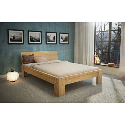 Daezon Solid Wood Bed