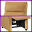 Fauteuil inclinable moderne | Mouvement auto-inclinable | Structure en bois massif et revêtement en velours côtelé moelleux | Chaise de salon contemporaine-104074437