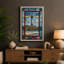 Lighthouse Keeper Geometric - Wrapped Canvas-281948559-281948565