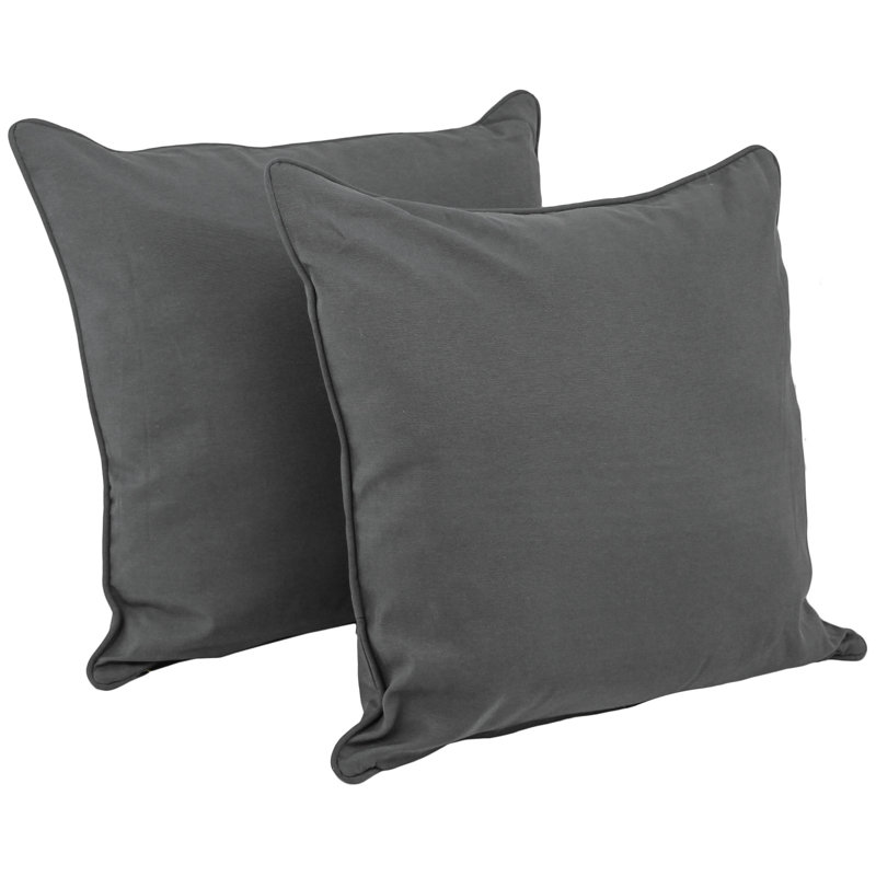 Soft Home Furnishings Throw Pillow, Gray