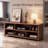 70'‘ Dark Brown TV  Stand Fits Up To 65-85’' Tvs