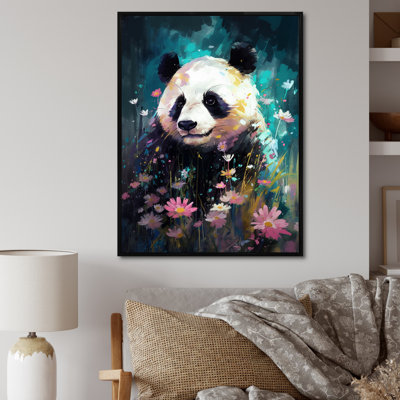 Panda gracieux - animaux, impressions sur toile