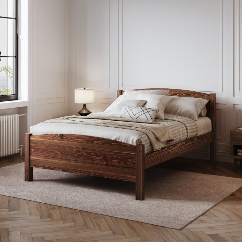 Anakin Bed Frame, Twin, Espresso Wood