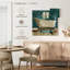 Bain bleu sarcelle Kerrick