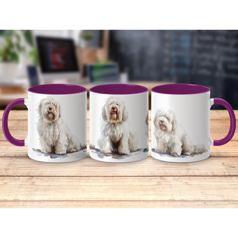 Mug, Purple, 3