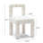  Cream Patterned Jacquard Dining Chair